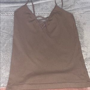 Ribbed tank top